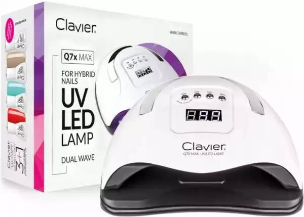 Clavier Lampa Q7X Led/uv Sensor 120W Do Paznokci