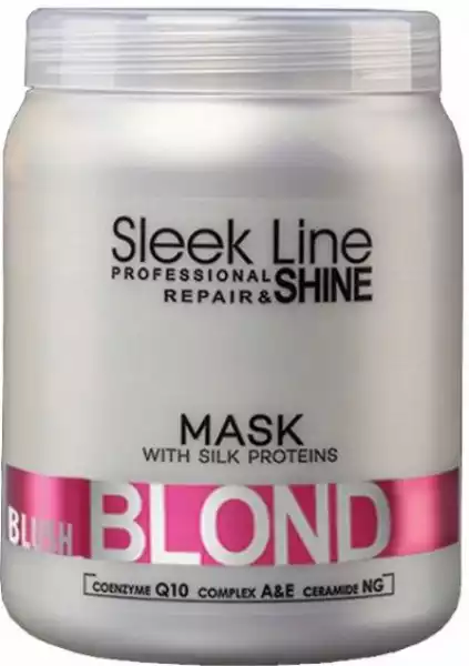 Stapiz Sleek Line Maska Z Jedwabiem Blond Blush 1L