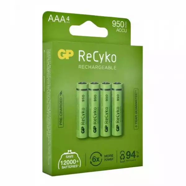 Akumulatorki Recyko 950 4 Szt. Aaa 950 Mah
