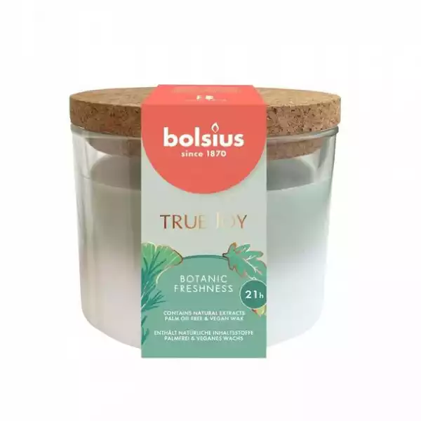 ﻿świeca Zapachowa W Szkle True Joy Botanic Freshness Bolsius