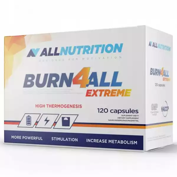 ﻿allnutrition Burn4All Extreme Spalacz Tłuszczu