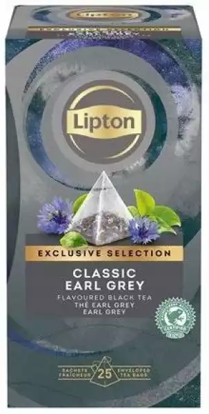 Herbata Lipton Exclusive Selection Earl Grey 25Szt