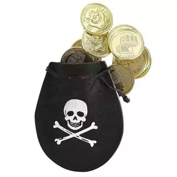 Sakiewka Pirata Pirat Torebka Na Monety Piracka