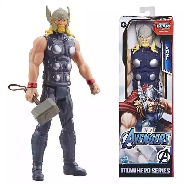 ﻿hasbro Thor Duża Figurka Avengers Titan Hero E7879