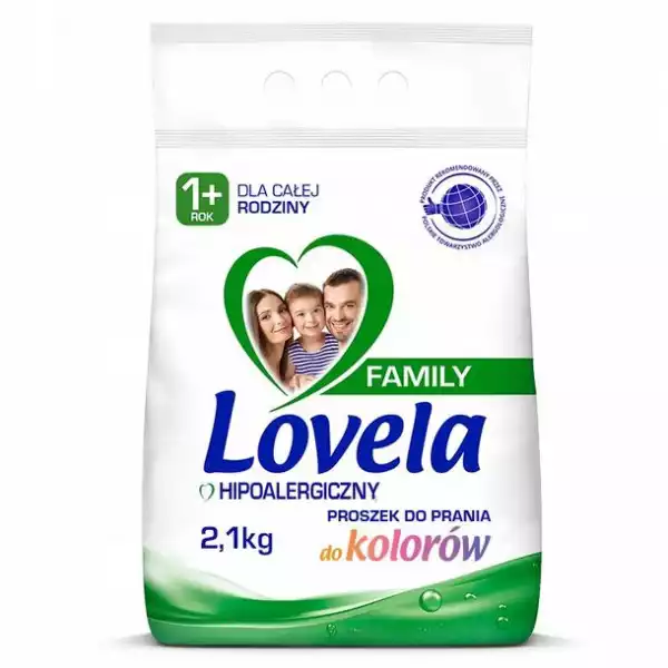 Lovela Family Proszek Do Prania 2,1 Kg Kolor