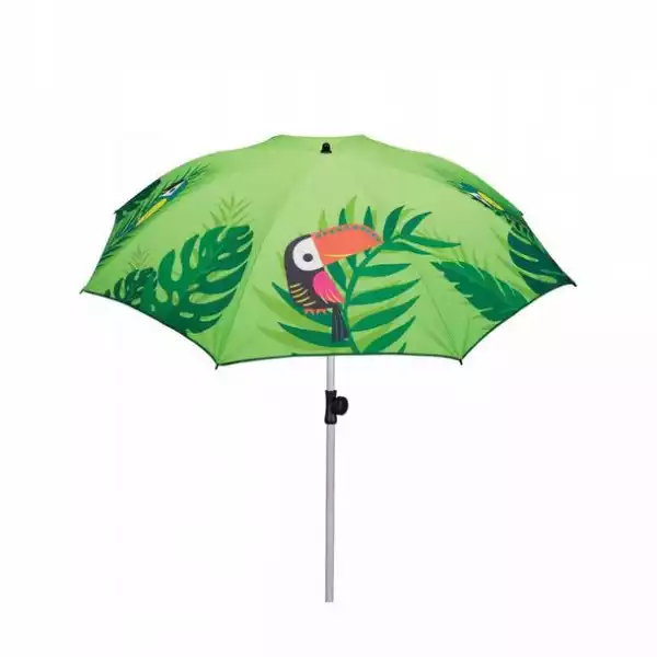 ﻿parasol Przeciwsłoneczny 200 Cm Papuga Zielony Okrągły