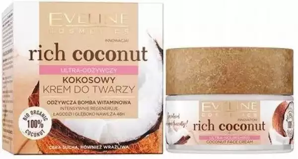 Eveline Rich Coconut Krem Ultra Odżywczy Kokosowy