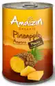 Ananas Kawałki Bio 400 G (240 G) Puszka - Amaizin