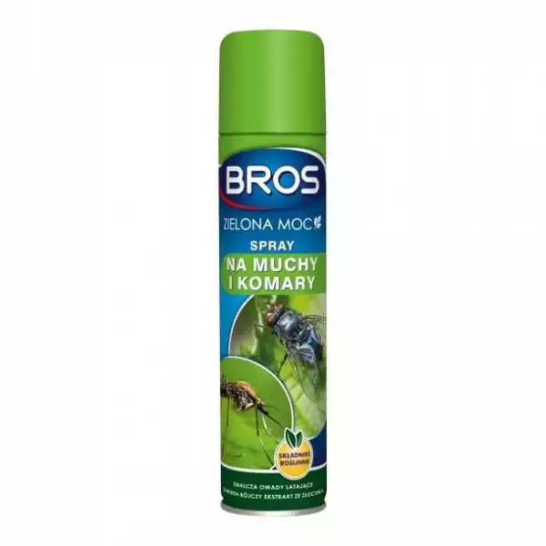 Spray Na Muchy I Komary Bros Zielona Moc 300 Ml