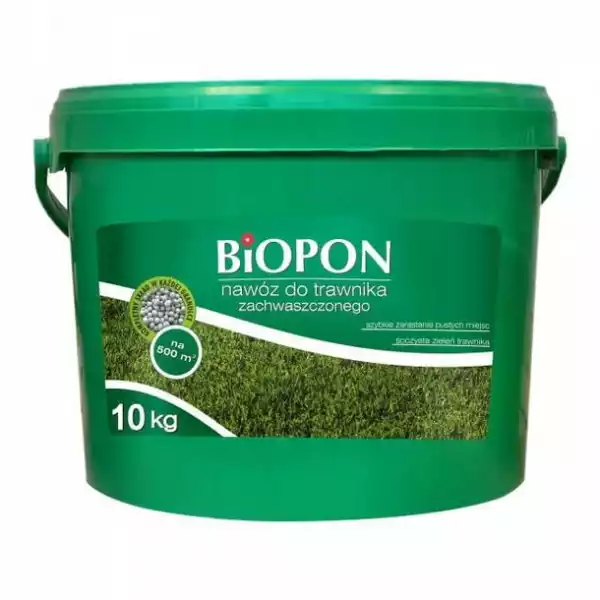 Nawóz Do Trawników Zachwaszczonych Biopon 10 Kg