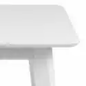Stół Rozkładany Roxby 80-120 Cm Biały