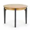 Stół Rozkładany Zea 100-200X100 Cm Dąb Miodowy/grafit Do Jadalni