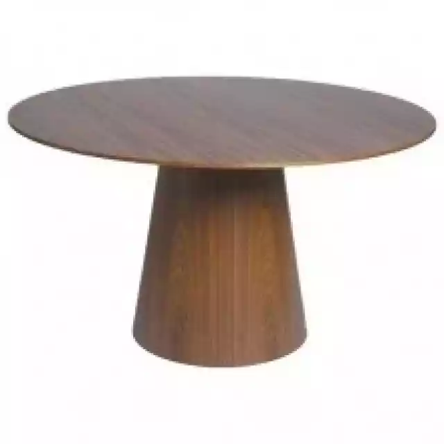 Stół Do Jadalni Fungo 130 Cm Drewniany Ciemnobrązowy