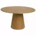 Stół Do Jadalni Fungo 130 Cm Drewniany Jasnobrązowy