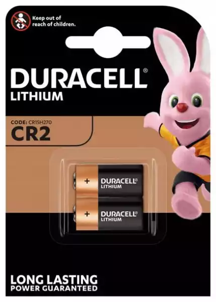 2X Bateria Litowa Duracell Cr2 3V Photo 2Szt