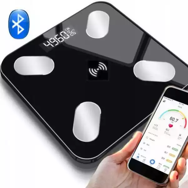 ﻿waga Łazienkowa Inteligentna Szkło Bluetooth Smart
