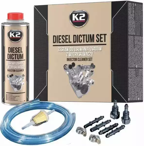 ﻿k2 Diesel Dictum Do Czyszczenia Wtrysków Zestaw