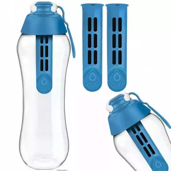 ﻿butelka Filtrująca Dafi 0,5L 2 Filtry Niebieska