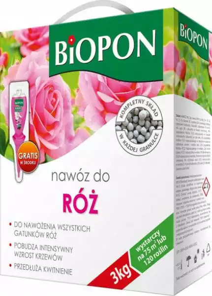 ﻿nawóz Do Róż 3Kg Biopon