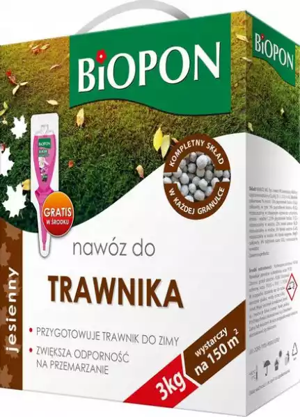 Nawóz Jesienny Do Trawnika 3Kg Biopon