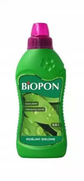 ﻿nawóz Do Roślin Zielonych Biopon 0,5L