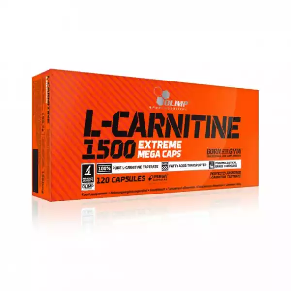 ﻿olimp L-Carnitine Spalacz 1500 L-Karnityna  - 60 Kapsułek