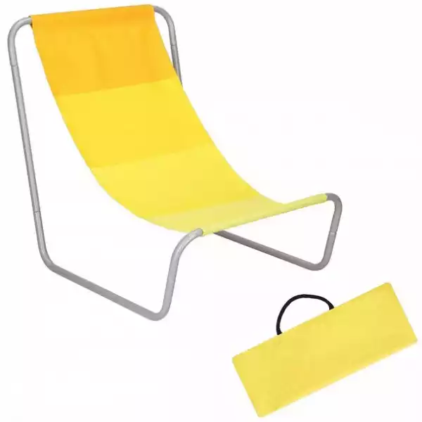 ﻿leżak Fotel Plażowy Ogrodowy Składany +Torba