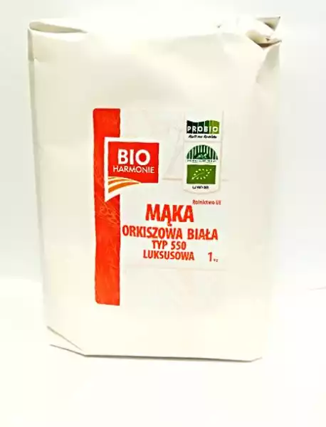 Mąka Orkiszowa Jasna Typ 550 Bio 1Kg Bio Harmonie