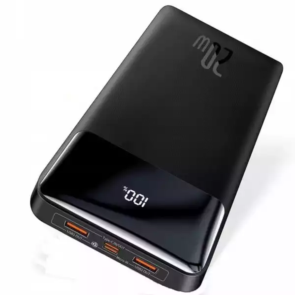 Baseus Bipow Digital Display | Power Bank 10000Mah 20W Do Iphone 12 Power D