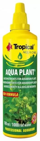 ﻿tropical Aqua Plant Odżywka Nawóz Dla Roślin 100Ml