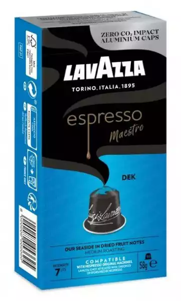 ﻿kapsułki Do Nespresso Lavazza Maestro Dek 10Szt