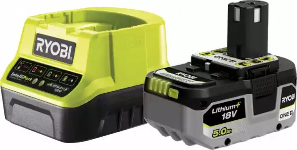 ﻿ryobi Akumulator Bateria 18V 5Ah Rb18L50+Ładowarka
