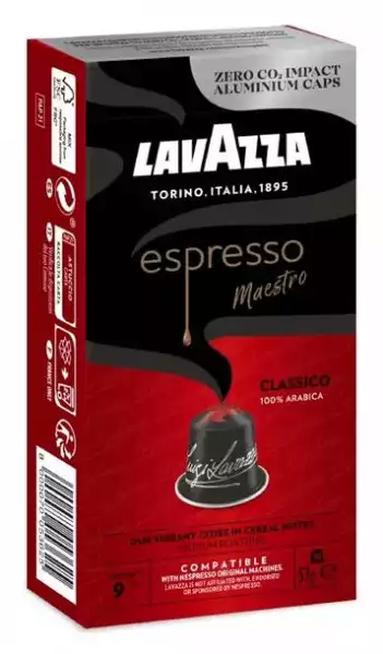 ﻿kapsułki Do Nespresso Lavazza Maestro Classico 10X