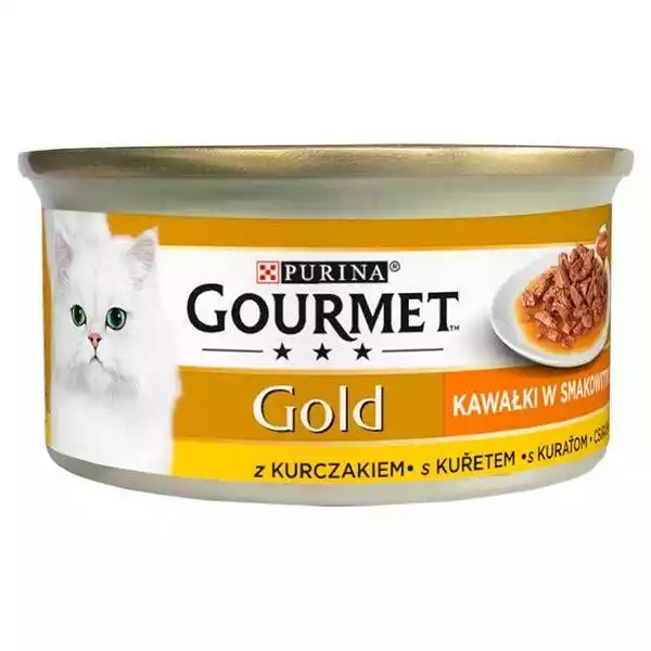 Purina Gourmet Gold Kurczak W Sosie 85G