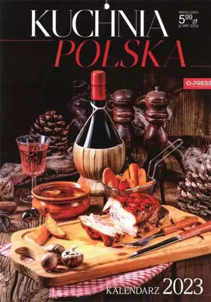 ﻿kalendarz 2023 A4 Ścienny Kuchnia Polska