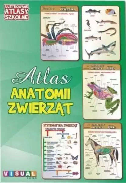 ﻿ilustrowany Atlas Szkolny. Atlas Anatomii Zwierząt