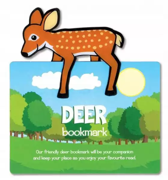 ﻿zwierzęca Zakładka Do Książki - Deer - Jeleń