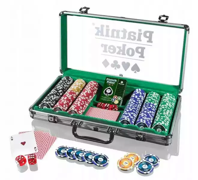 ﻿piatnik Poker Alu-Case - 300 Żetonów 14G Piatnik P