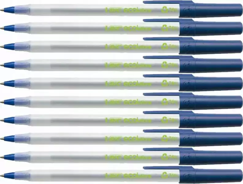 ﻿10X Długopis Bic Ecolutions Round Stic 0.4Mm