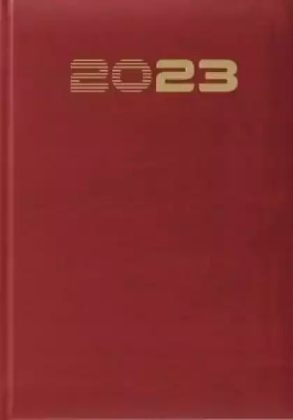 Terminarz Standard Czerwony A5 R. 2023