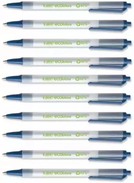 ﻿długopis Automatyczny Bic Ecolutions Clic Stic X10