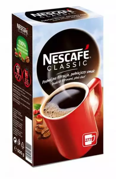 Nescafé Classic Kawa Rozpuszczalna 500G