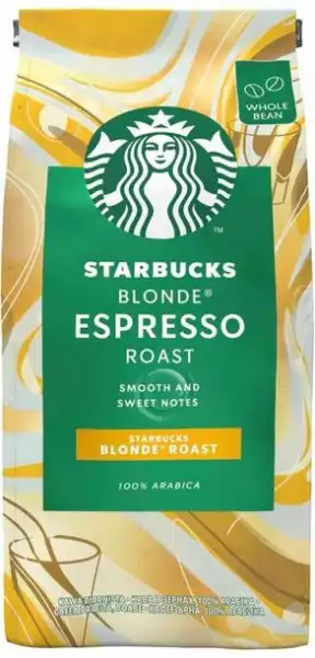 Kawa Ziarnista Starbucks Espresso Blonde Roast 200