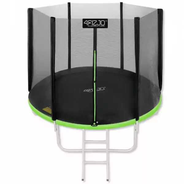 ﻿trampolina Ogrodowa Z Siatką Premium 8Ft 4Fizjo