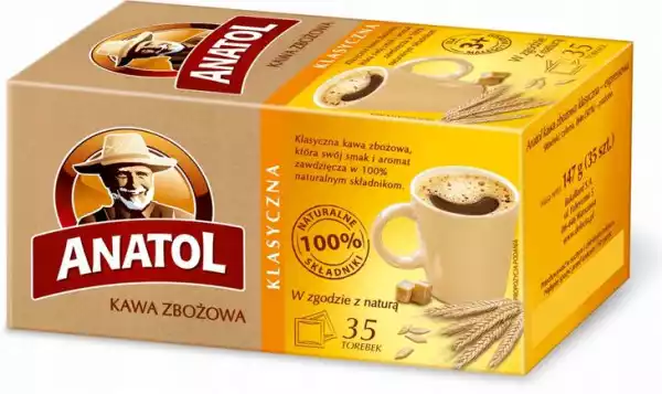 Kawa Zbożowa Klasyczna Anatol W Torebkach 35 Szt