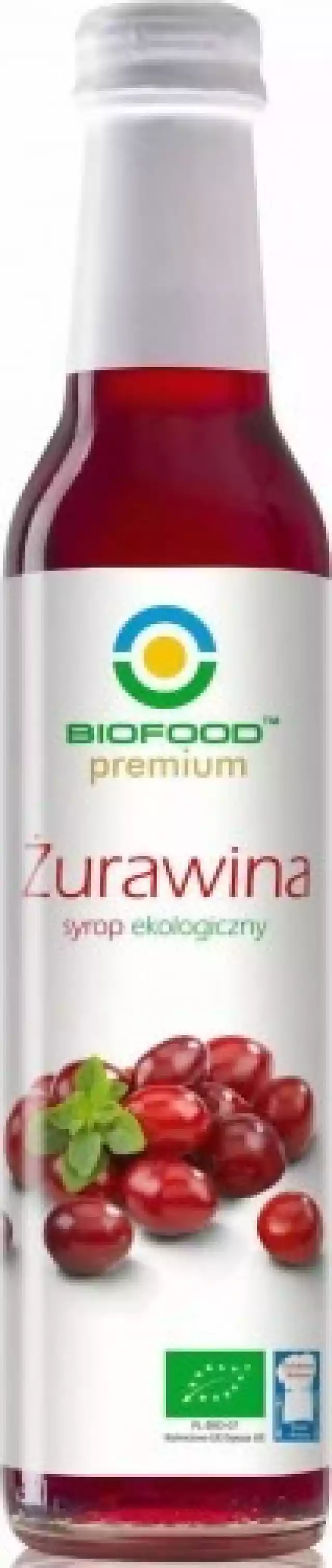 Syrop Żurawinowy Bio 250 Ml - Bio Food