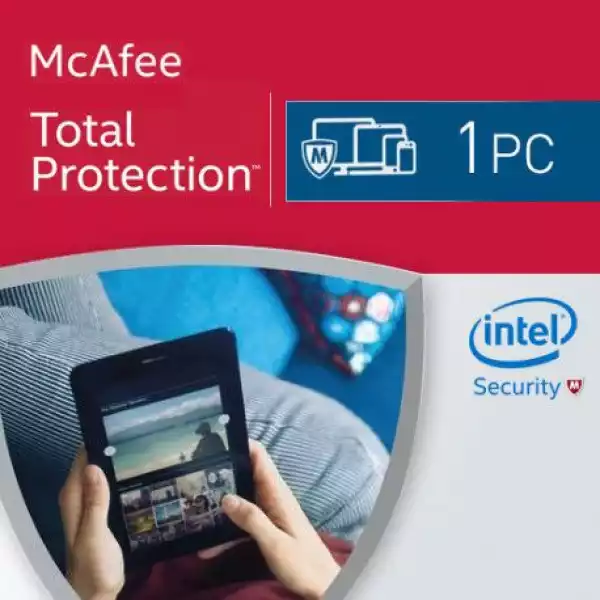 Mcafee Total Protection 1 Pc / 1 Rok