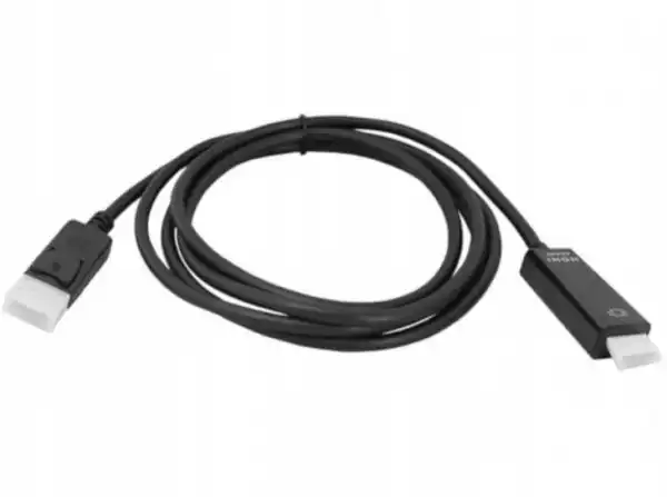 ﻿kabel Przewód Wtyk Displayport - Wtyk Hdmi 1,8M 4K