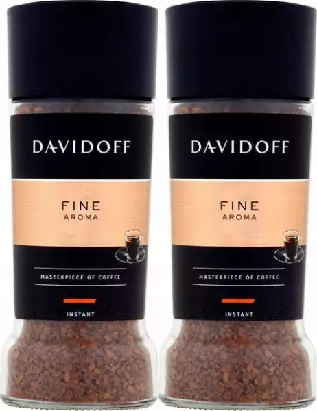 Kawa Rozpuszczalna Davidoff Fine Aroma 100G X2