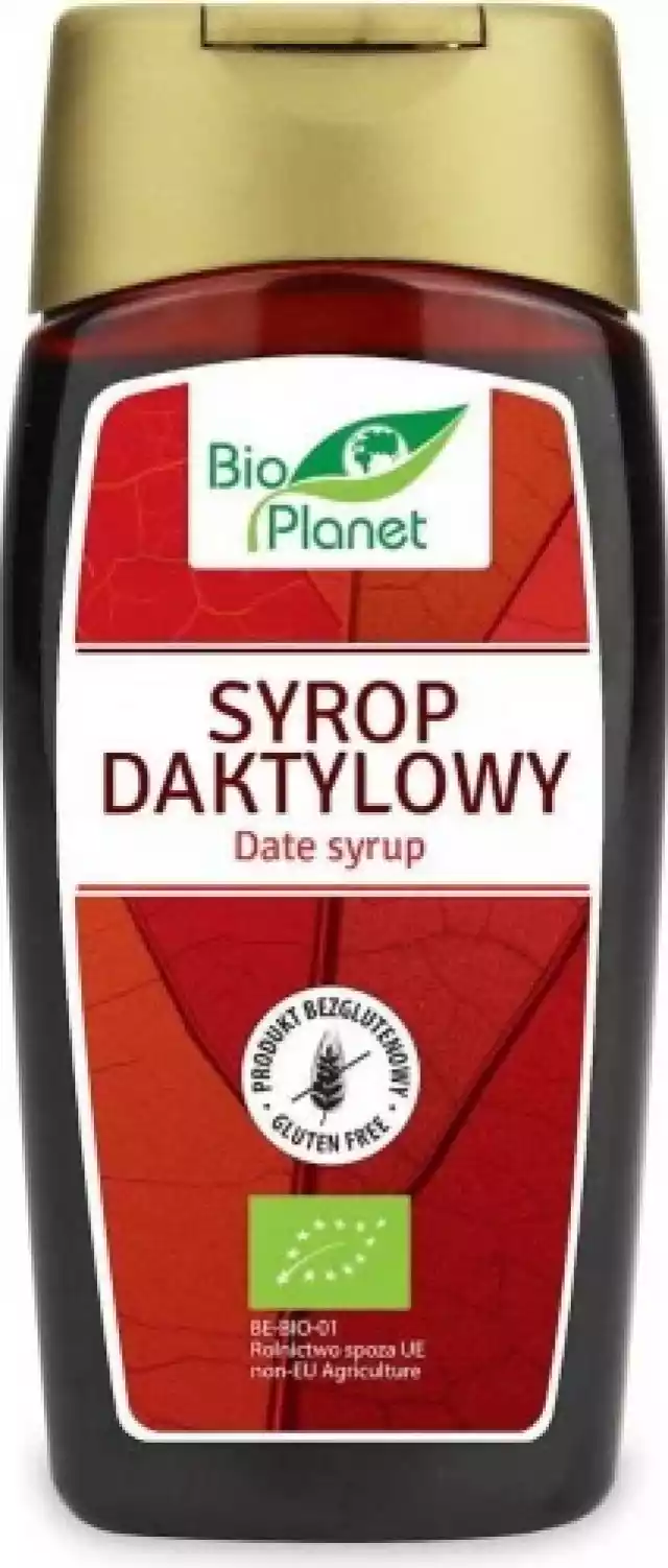 Syrop Daktylowy Bezglutenowy Bio 250 Ml (340 G) - Bio Planet